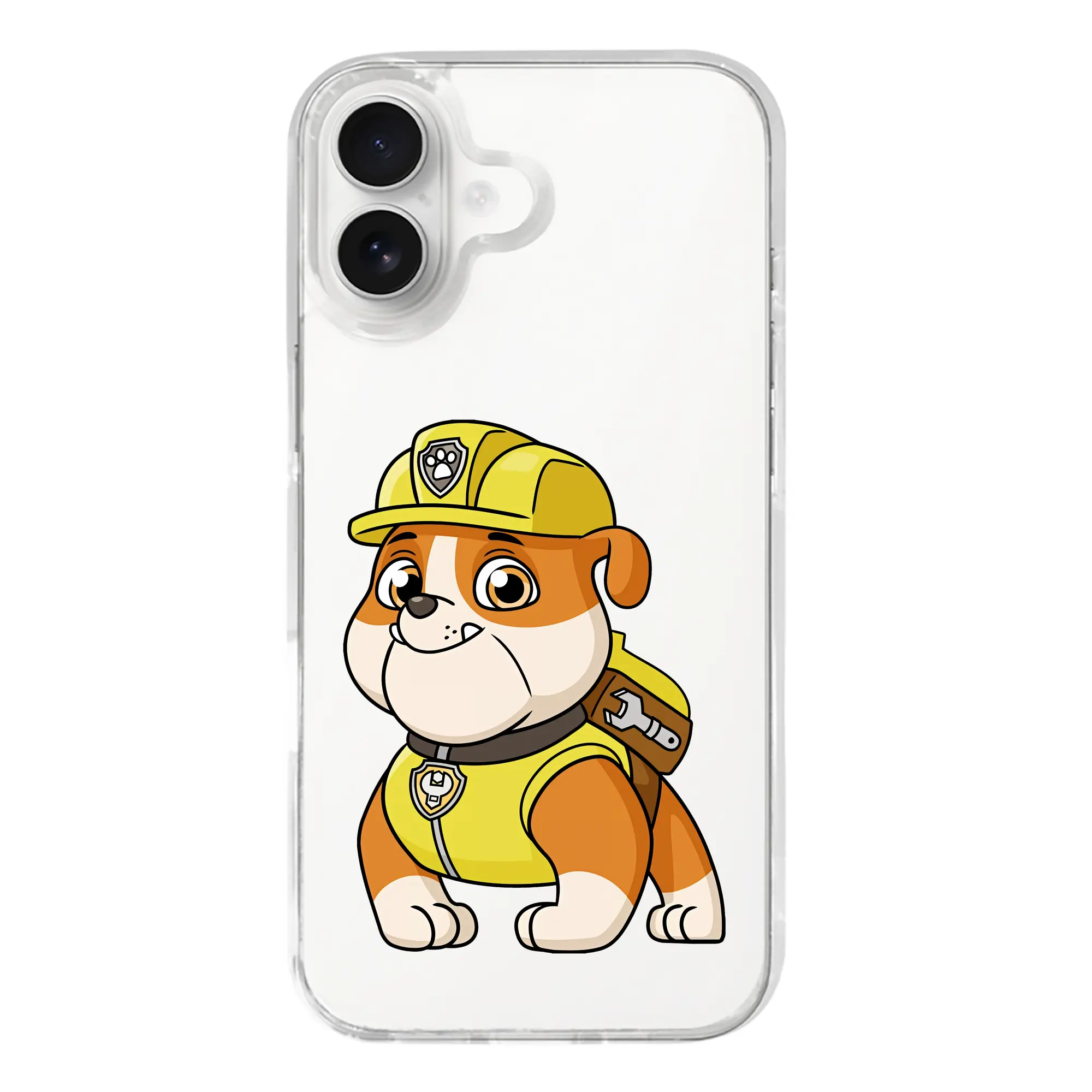 パウ・パトロール グッズ ラブル - iPhone 17シリーズ 透明スマホケース – 薄型・耐衝撃・精密フィット保護カバー